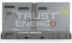 Дизельный генератор CTG 275C В кожухе с АВР